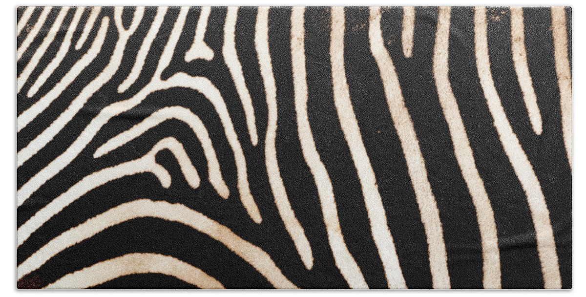 Jay Stockhaus Bath Towel featuring the photograph Zebra Stripes by Jay Stockhaus