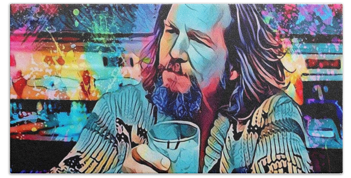 The Big Lebowski Bath Towel featuring the photograph The Dude #1 by Rob Hans