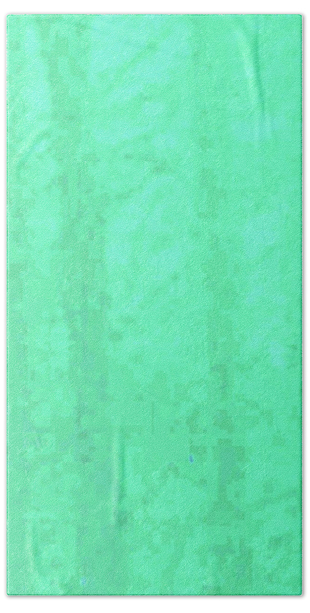 Walter Paul Bebirian: The Bebirian Art Collection Bath Towel featuring the digital art 4-22-2009pabc by Walter Paul Bebirian