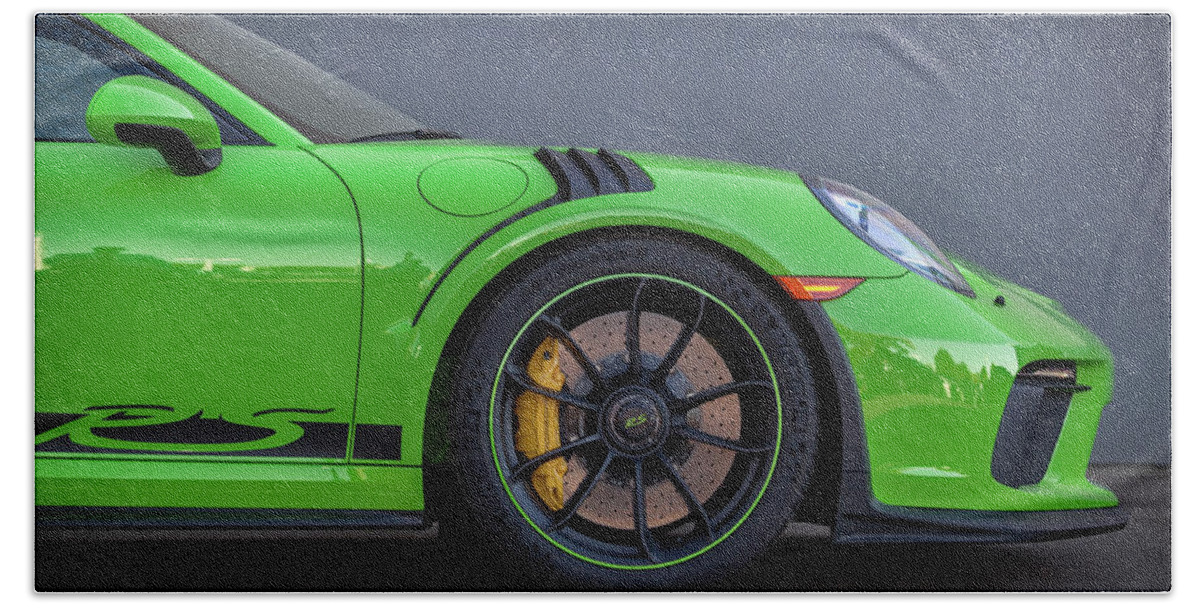 Cars Hand Towel featuring the photograph #Porsche 911 #GT3RS #Print #5 by ItzKirb Photography