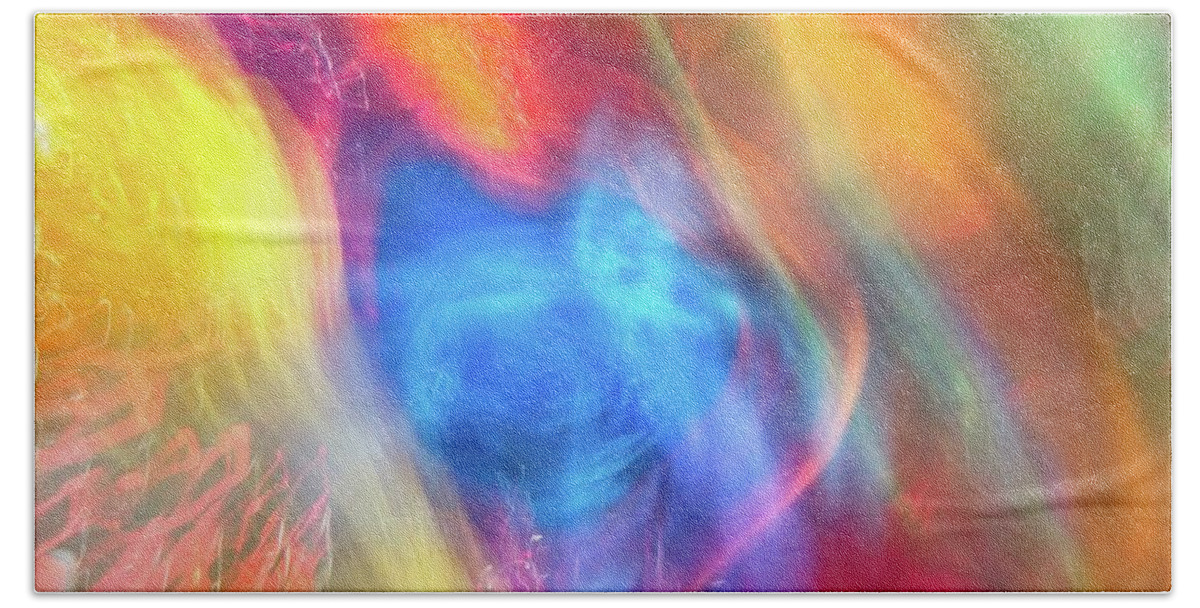 Background Bath Towel featuring the photograph Abstract 61 by Steve DaPonte