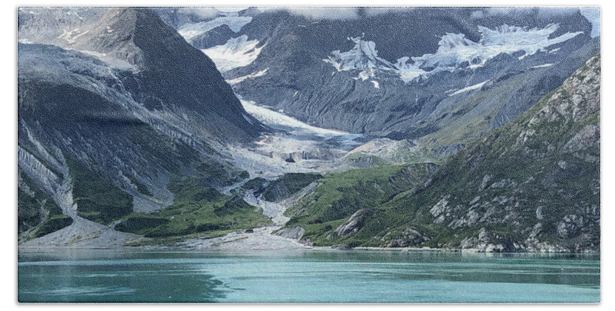 Mountains Bath Towel featuring the photograph Alaska Glacier by Jeanette French