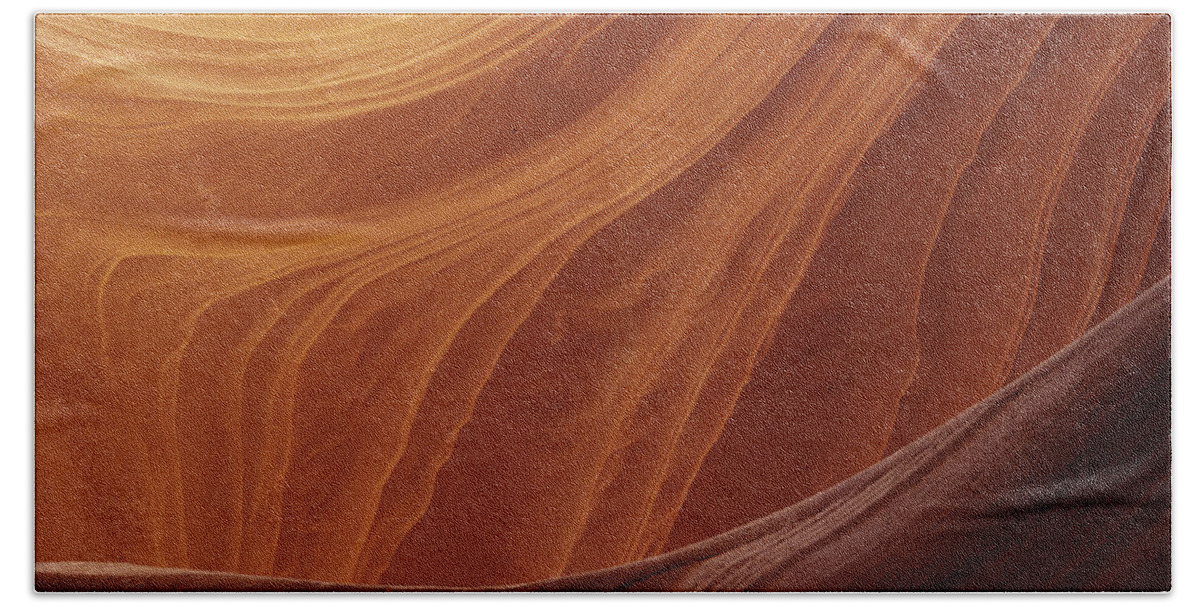 Antelope Canyon Bath Towel featuring the photograph Antelope Canyon, Arizona by Michael Lustbader