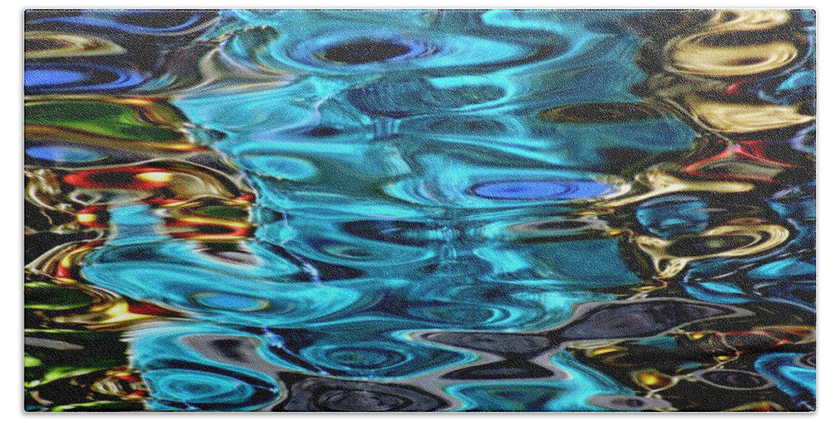 Sea; Water; Reflection; Abstract; Ocean; Colour; Colourful; Abstract Photography; Andrew Hewett; Artistic; Interior; Quality; Images; New; Modern; Creative; Beautiful; Exhibition; Lovely; Seascapes; Awesome; Water; Abstract Reflections; Light; Abstract Photography; Decor; Interiors; Calendar; Fine Art; Andrew Hewett; Water; Photographs; Fineart America; Unique; Fun; Award; Winning; Wonderful; Famous; Https://andrew-hewett.pixels.com/;https://waterlove.co.za/; Https://hewetttinsite.co.za/ Bath Towel featuring the photograph Art of Nature by Andrew Hewett