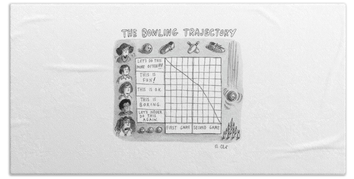 Bowling Trajectory Bath Sheet