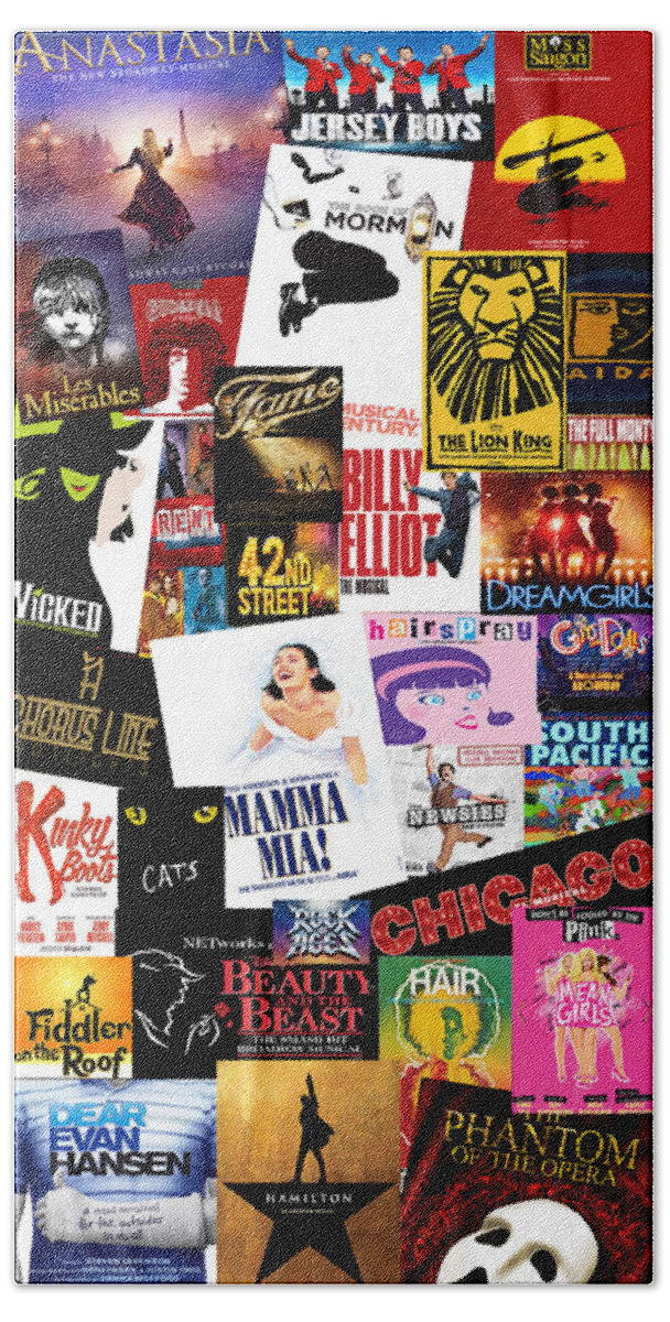 Broadway Bath Towel featuring the photograph Broadway 22 by Andrew Fare