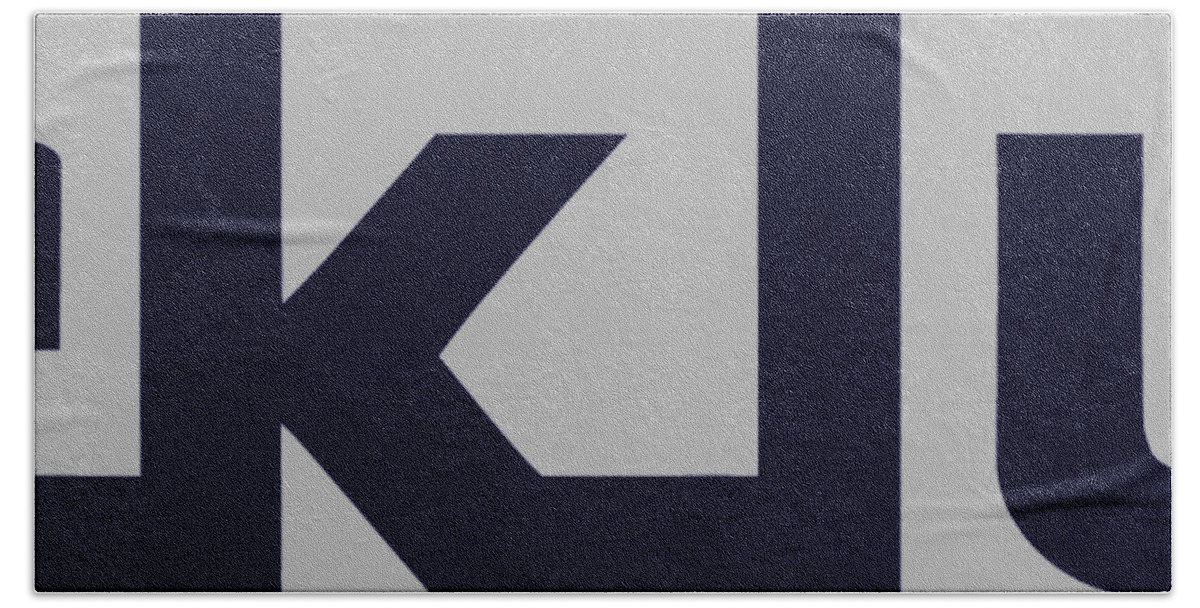 Cklw Hand Towel featuring the digital art CKLW Mid-70's Logo by Thomas Leparskas