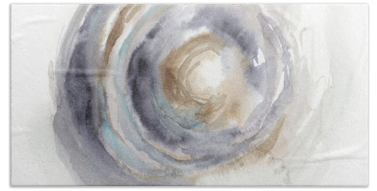 Abstract Hand Towel featuring the painting Cloud Nebula I by Ethan Harper