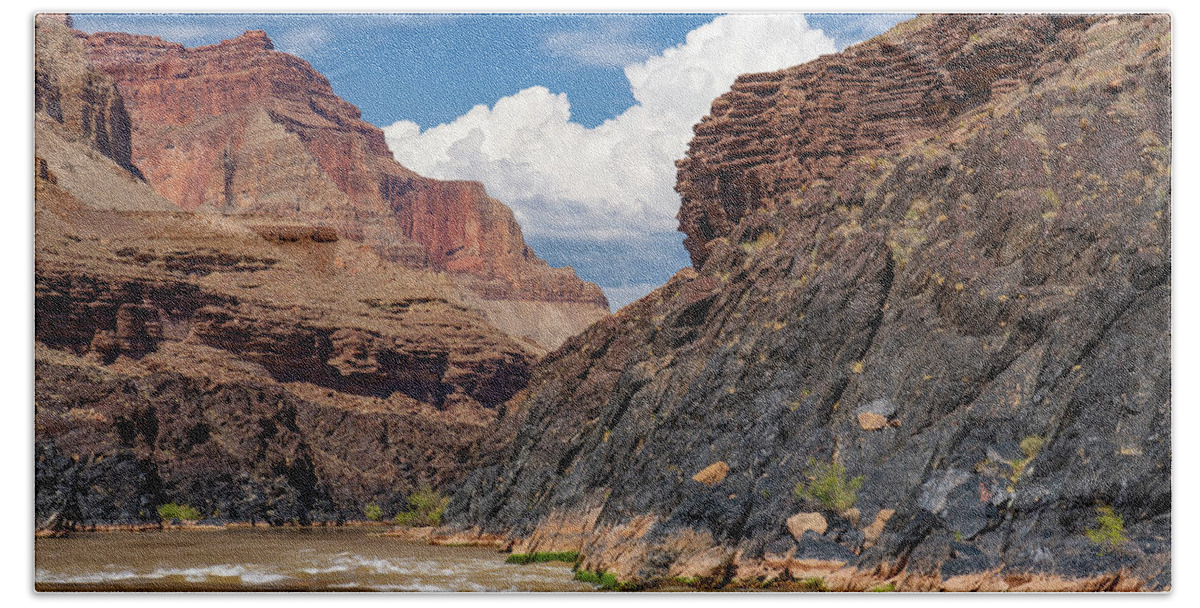 Jeff Foott Bath Towel featuring the photograph Colorado River In Grand Canyon by Jeff Foott