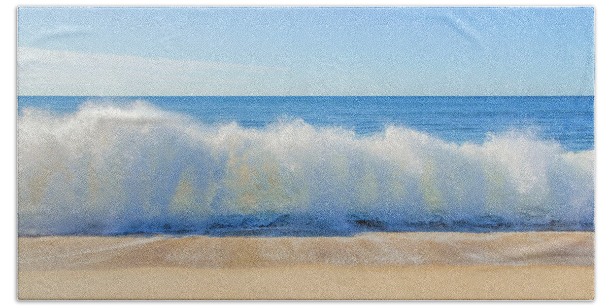 Ocean Bath Towel featuring the photograph Decrescendo by Keith Armstrong