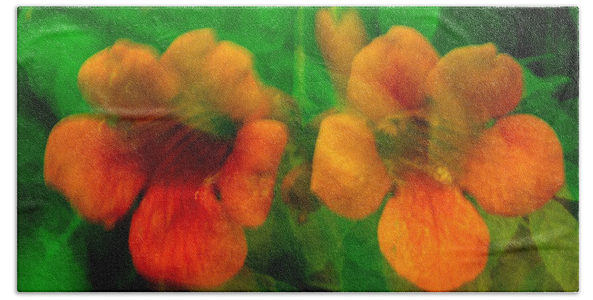 Flower Hand Towel featuring the photograph Dreamy Sweetness by Ivars Vilums