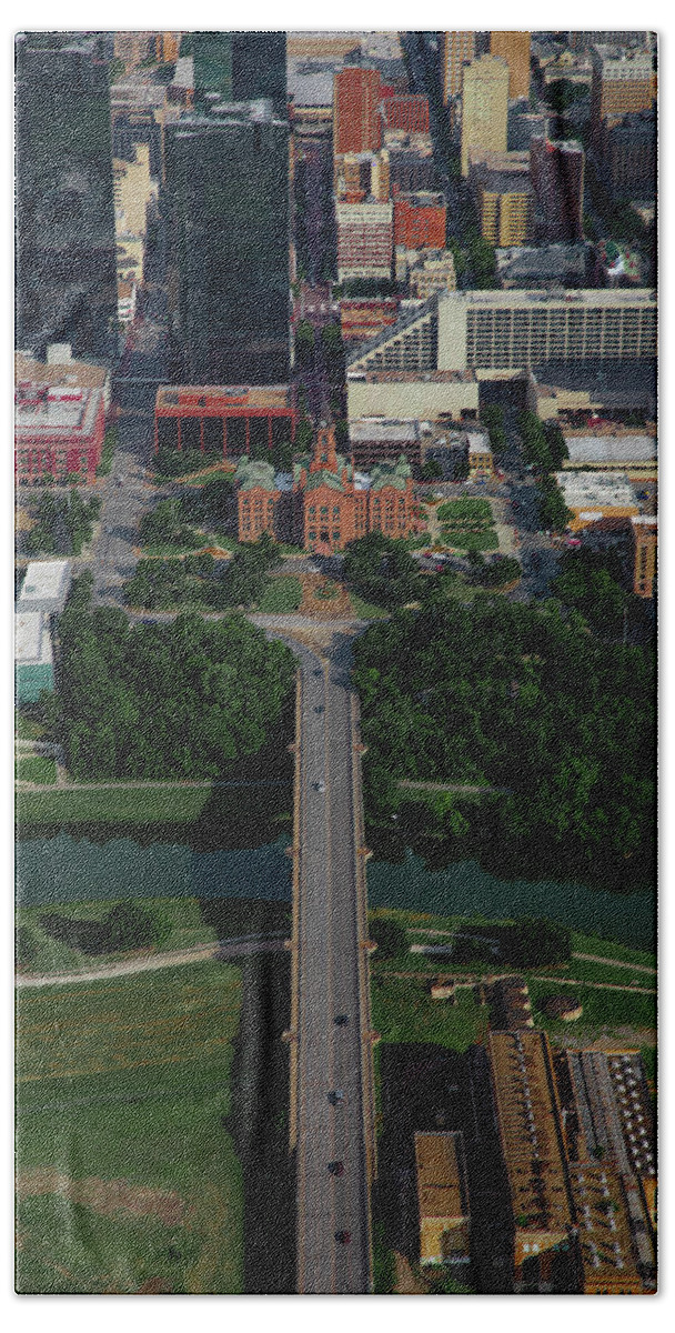 Fort Worth Hand Towel featuring the photograph Fort Worth by KC Hulsman