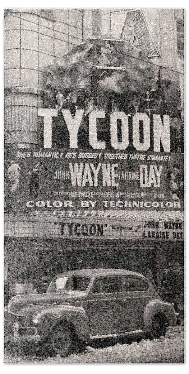 Tycoon Bath Towel featuring the photograph Goldman Theatre by Unknown