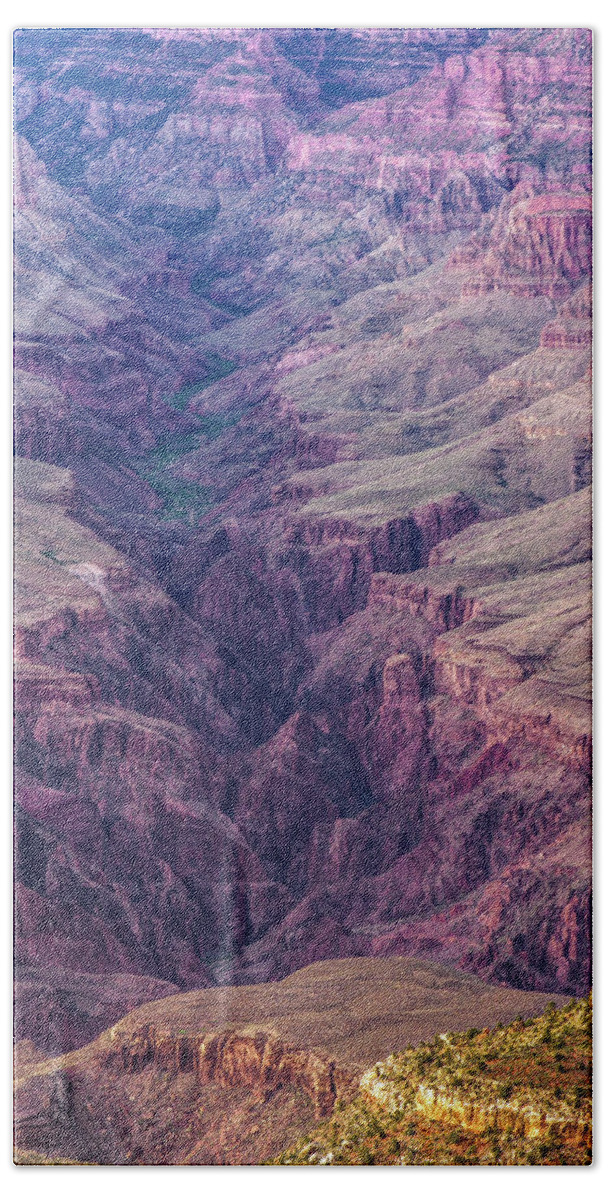 America Hand Towel featuring the photograph Grand Canyon Layers of Time by Gregory Ballos