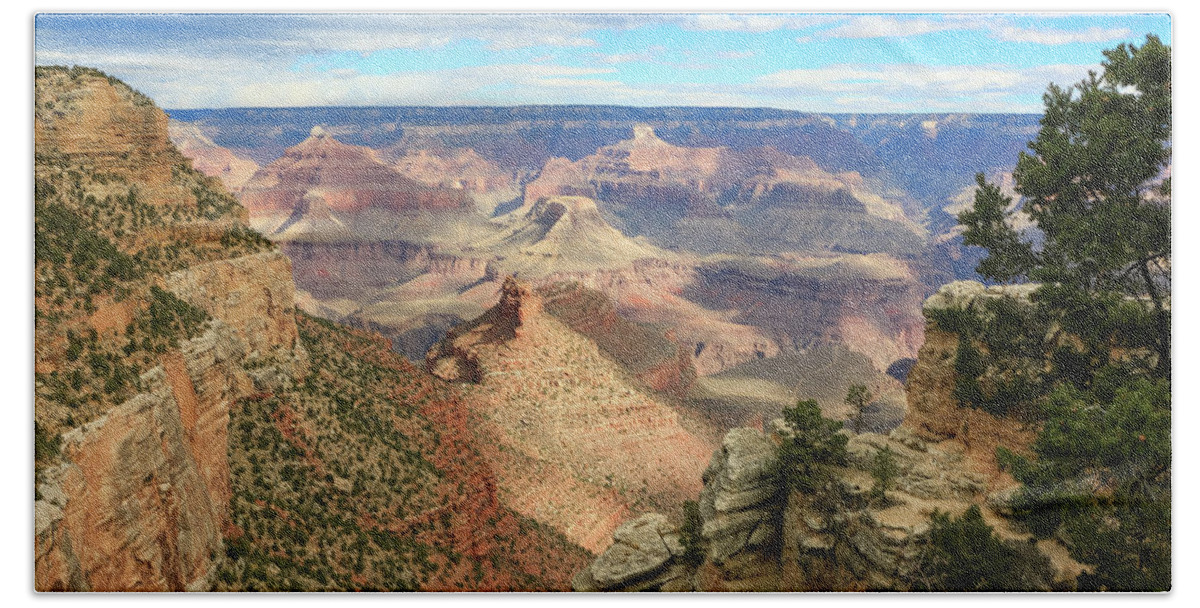 Arizona Hand Towel featuring the photograph Grand Canyon View 3 by Dawn Richards