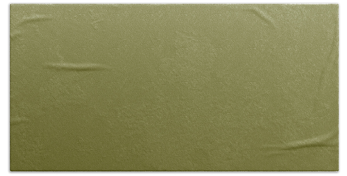 Green Bath Towel featuring the digital art Green Solid Color by Delynn Addams for Home Decor by Delynn Addams