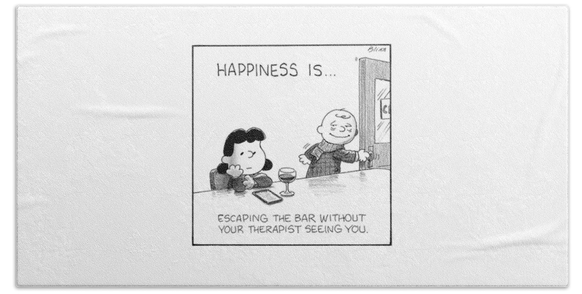 Happiness Is Bath Sheet