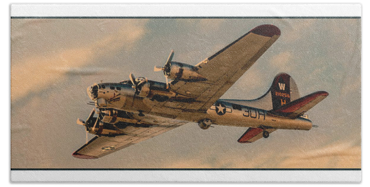 Ww2 Hand Towel featuring the photograph Heading home by Chris Smith