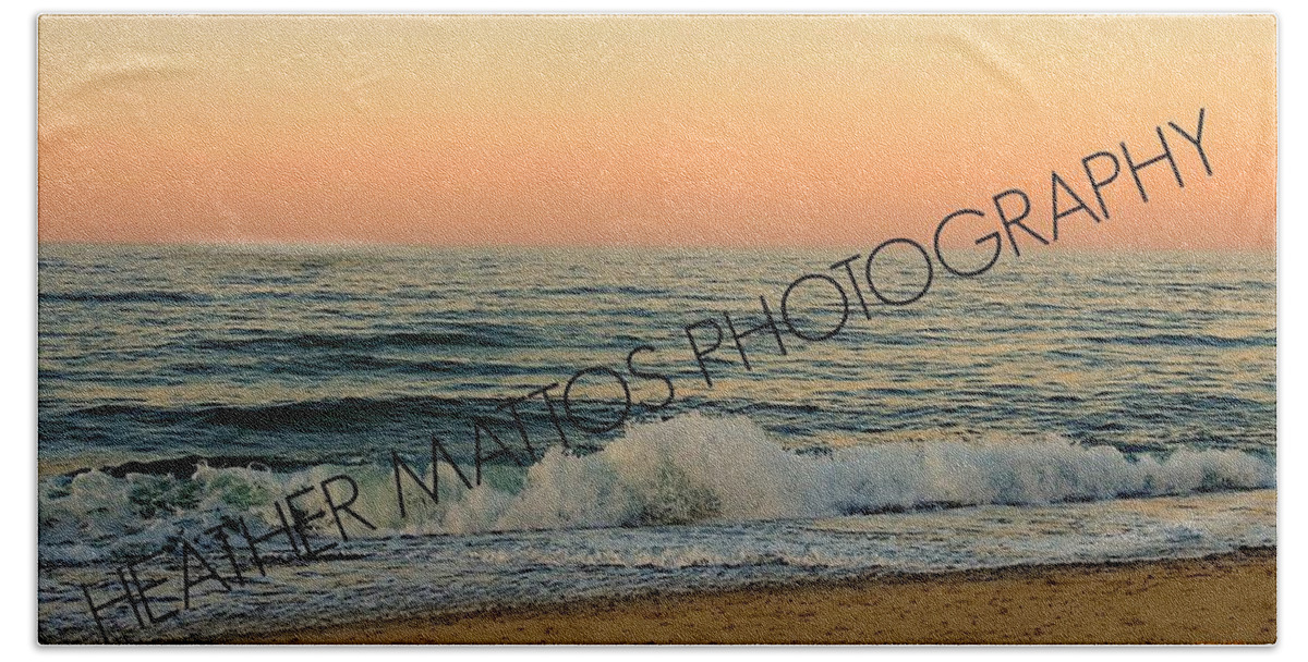 Cape Cod Bath Towel featuring the photograph Heavenly Waves by Heather M Photography