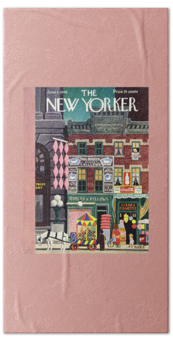 New Yorker June 1, 1946 Bath Sheet