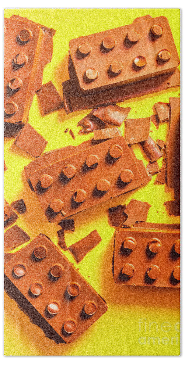Chocolate Bath Towel featuring the photograph Legolicious by Jorgo Photography