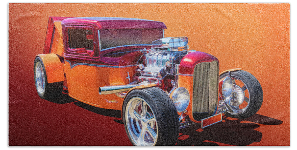 Hotrod Bath Towel featuring the photograph Lil Tipper by Keith Hawley