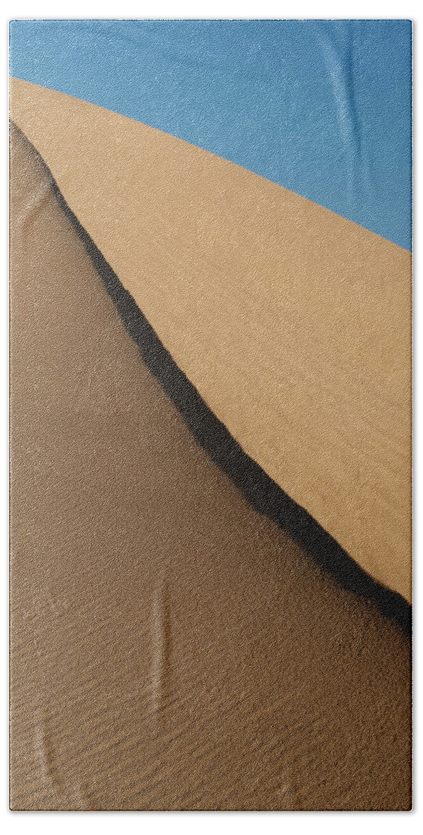 Jeff Foott Hand Towel featuring the photograph Mesquite Flat Dunes by Jeff Foott