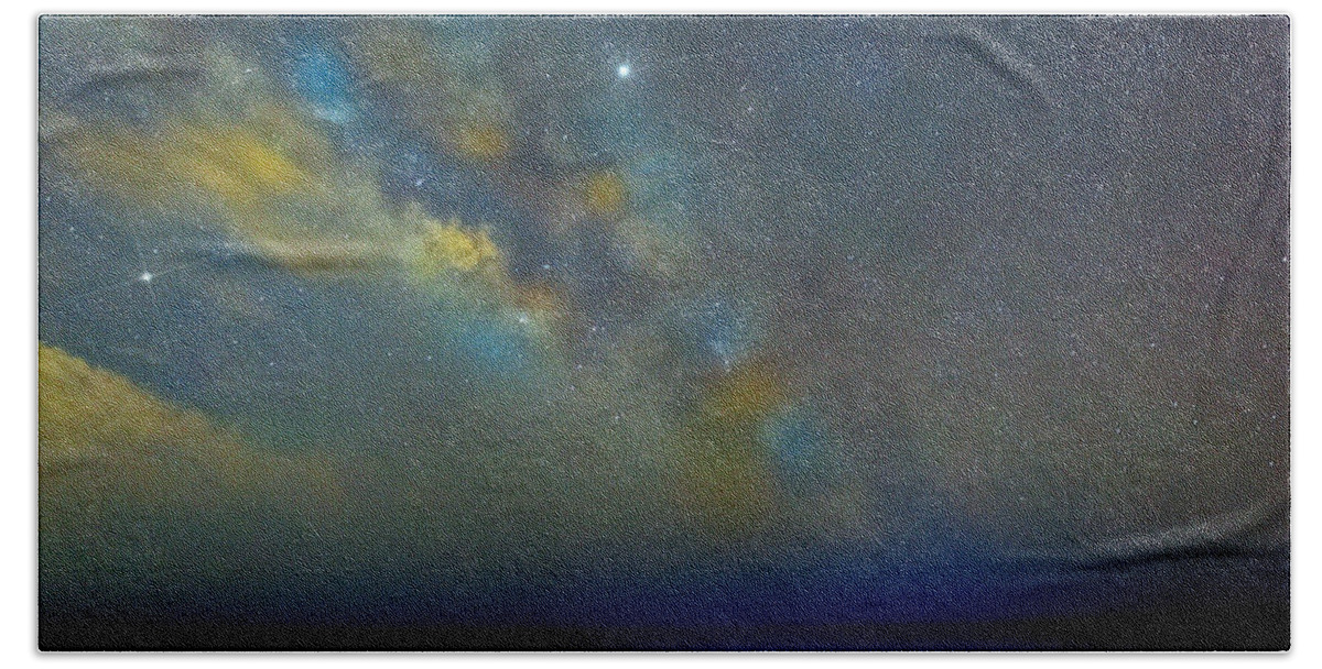 Florida Bath Towel featuring the photograph Milky Way by Richard Gehlbach