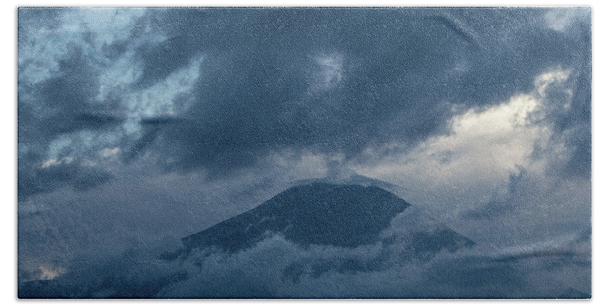 Fuji Hand Towel featuring the photograph Mount Fuji by Jose Bispo