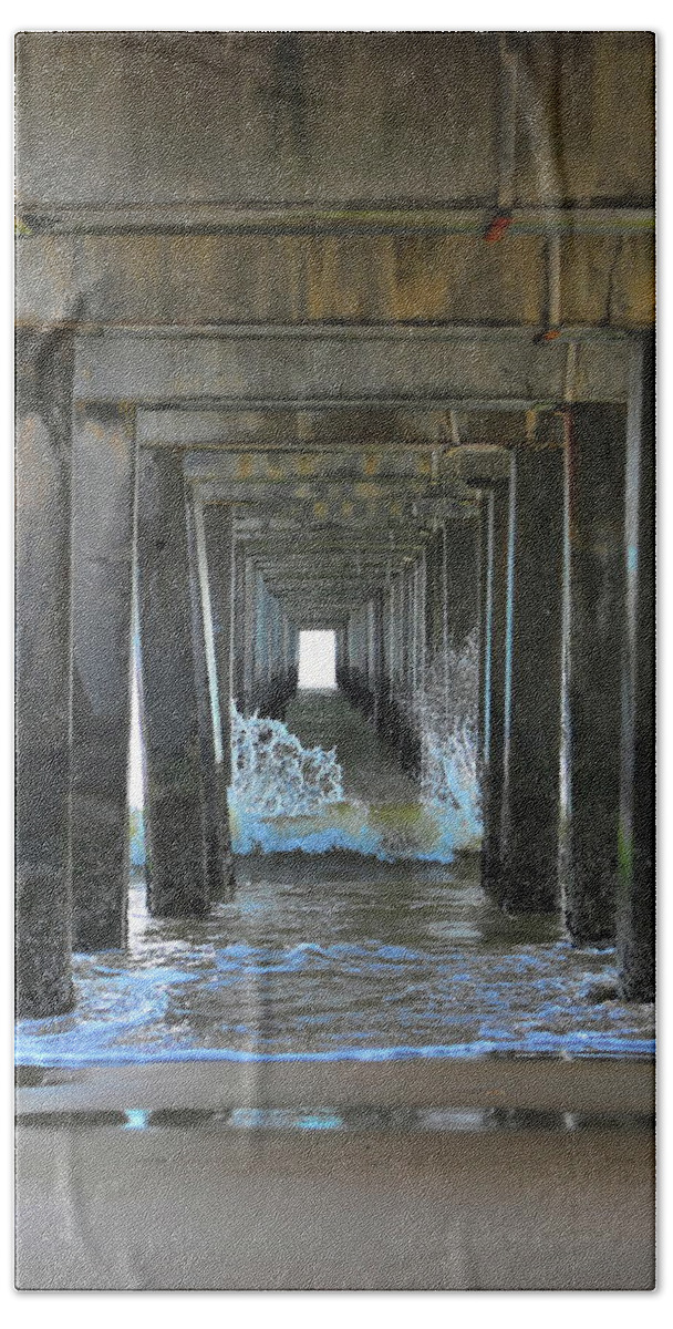 Ny Hand Towel featuring the photograph Natural Steeplechase Pier Coney Island NY by Chuck Kuhn
