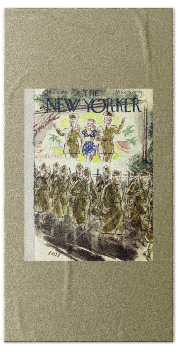 New Yorker November 7, 1942 Bath Sheet