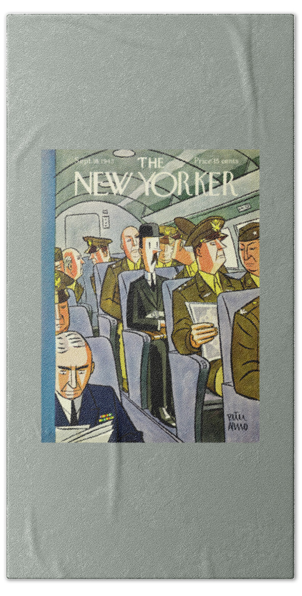 New Yorker September 18 1943 Bath Sheet