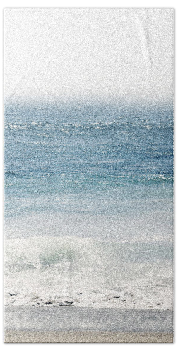 Ocean Hand Towel featuring the photograph Ocean Dreams- Art by Linda Woods by Linda Woods