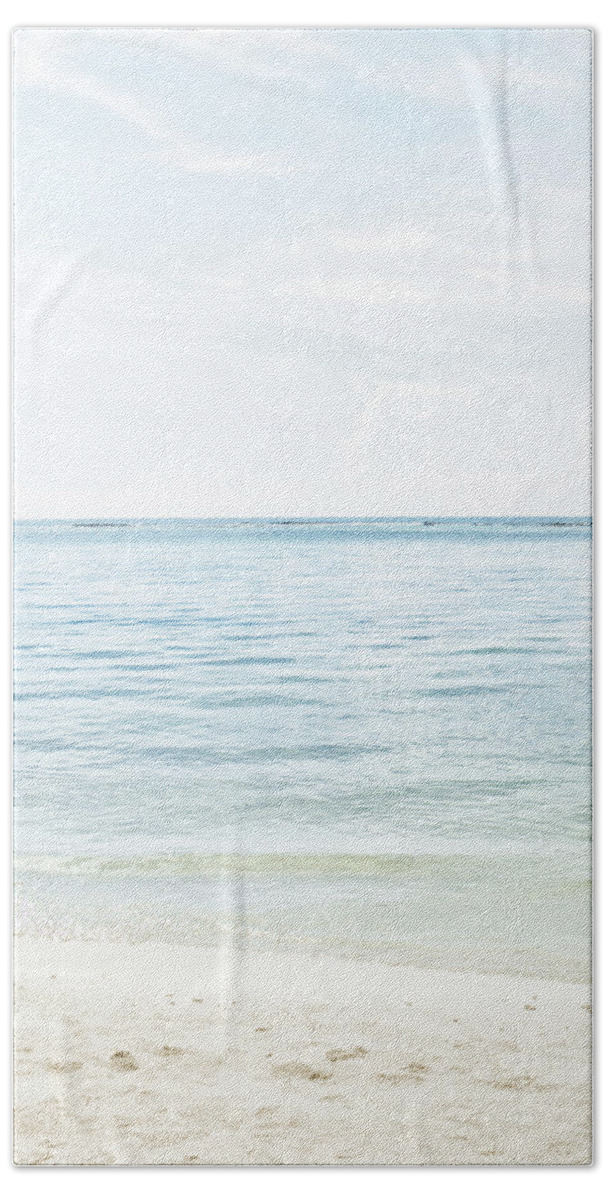 Ocean Hand Towel featuring the photograph Peaceful Ocean by Kali Wilson
