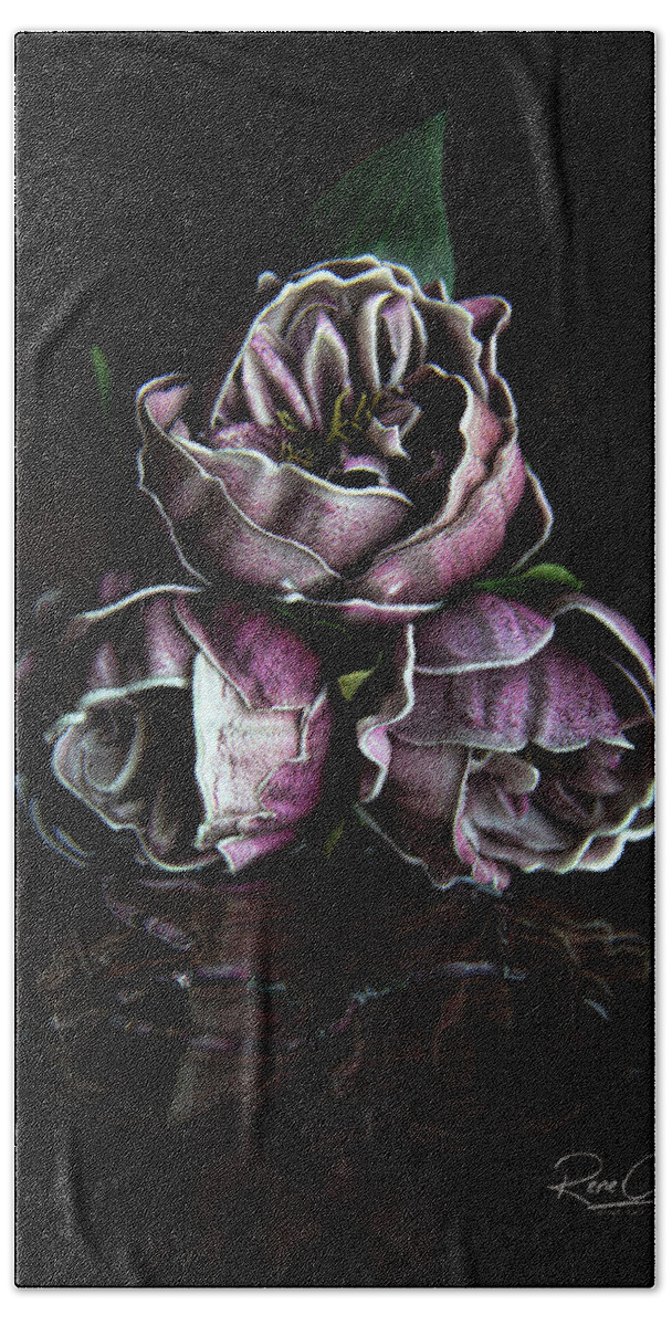 Peony Bath Towel featuring the photograph Peonies Of The Mini Kind by Rene Crystal