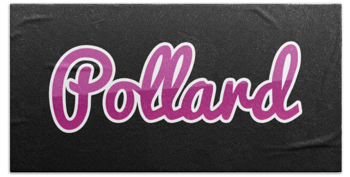 Pollard Bath Towel featuring the digital art Pollard #Pollard by TintoDesigns