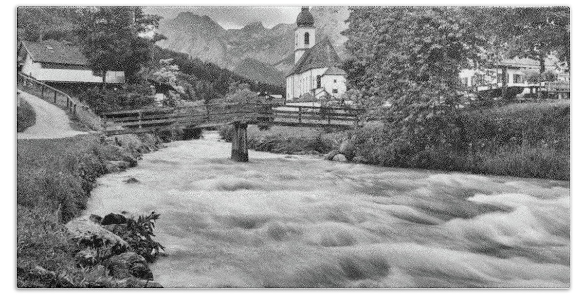 Photography Bath Towel featuring the photograph Ramsau, Bavaria by Andreas Levi
