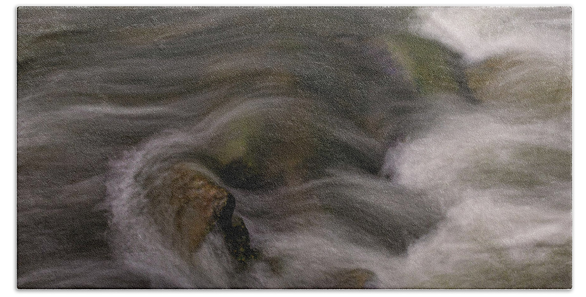 Creek Hand Towel featuring the photograph Rocky creek by Ulrich Burkhalter