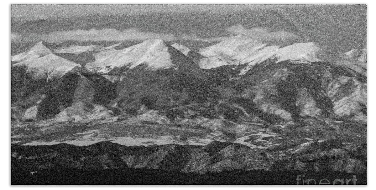 Colorado Bath Towel featuring the photograph Rocky Mountain Winter by Steven Krull