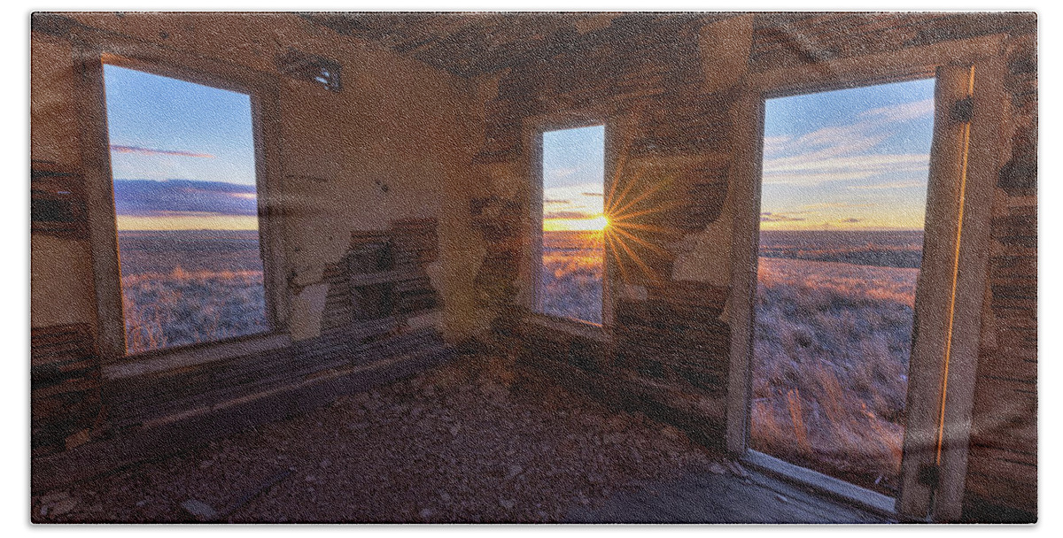 Colorado Bath Towel featuring the photograph Room With a View by Darren White