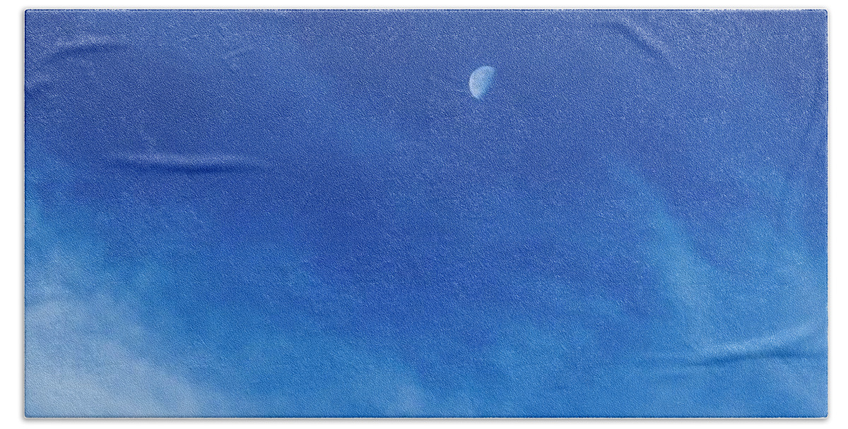 Arizona Bath Towel featuring the photograph Sagittarius Waning Moon by Judy Kennedy