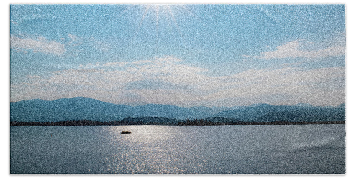 Lake Hand Towel featuring the photograph Shadow Mountain Lake by Nicole Lloyd