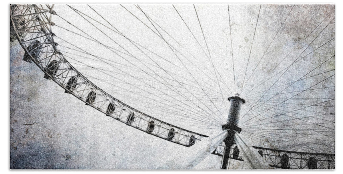 Photography Hand Towel featuring the photograph Spinning Wheel Iv by Golie Miamee