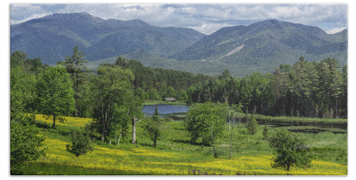 Sugar Hand Towel featuring the photograph Sugar Hill Springtime by White Mountain Images