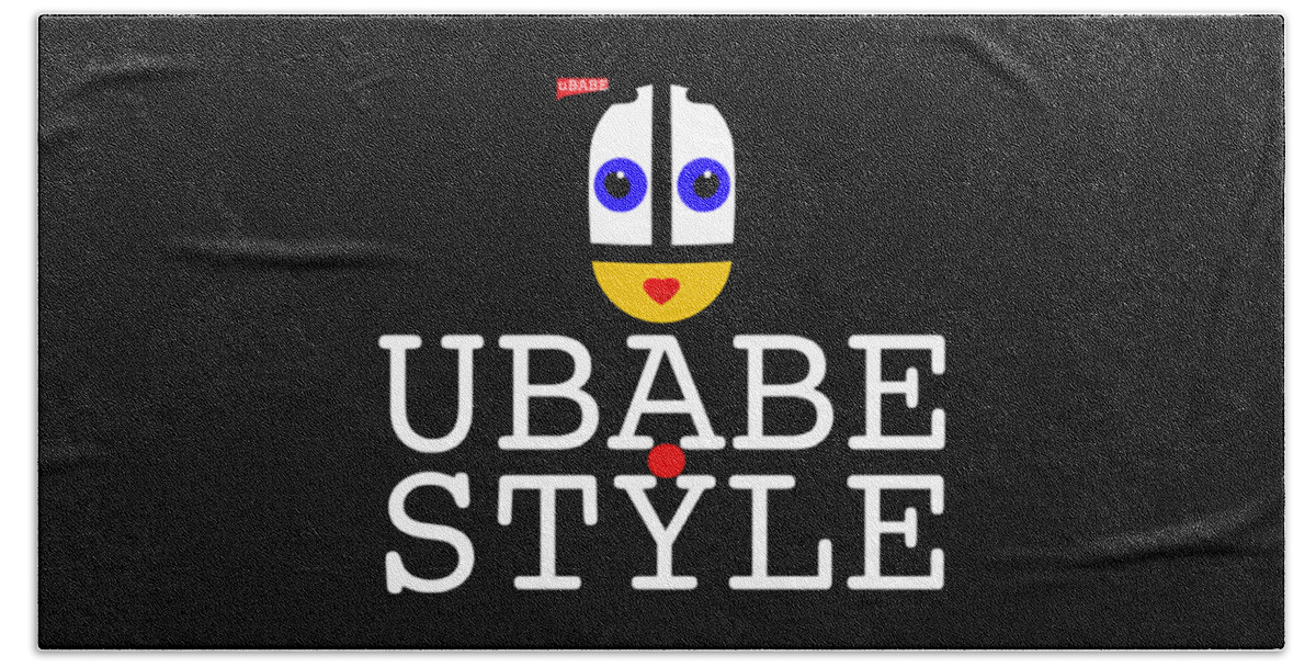 Ubabe Style Url Hand Towel featuring the digital art Ubabe Style Url by Ubabe Style