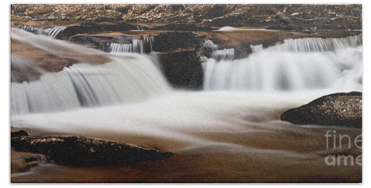 Photography Hand Towel featuring the photograph Unnamed Cascade by Larry Ricker