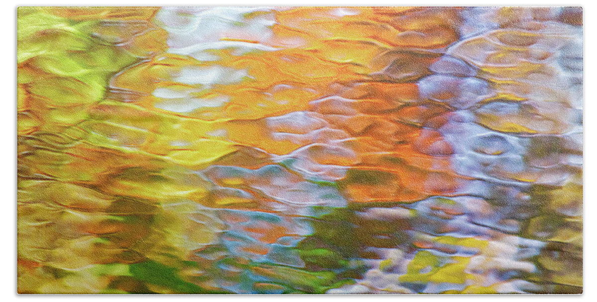 Water Abstract Bath Towel featuring the photograph Water Abstract by Christina Rollo