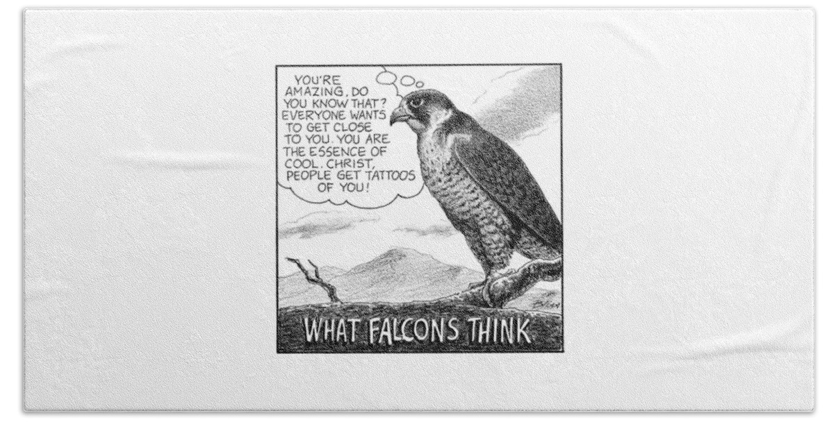What Falcons Think Bath Sheet