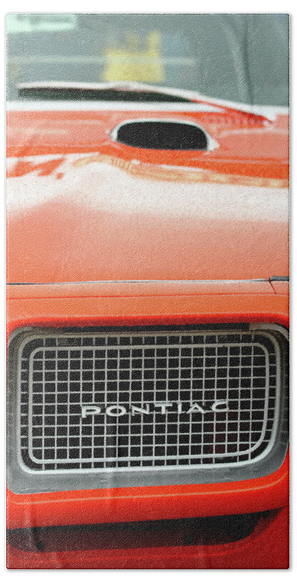Pontiac Gto Bath Towel featuring the photograph Ooooo Orange by Lens Art Photography By Larry Trager