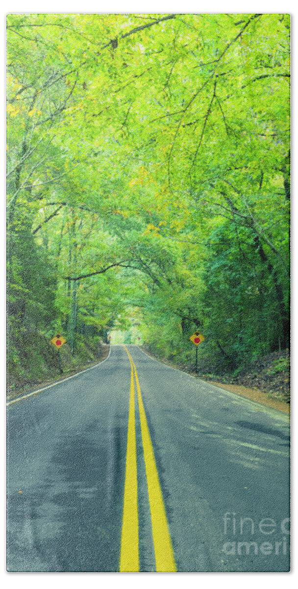 Tennessee Bath Towel featuring the photograph Tennessee backroads #1 by Ranjay Mitra